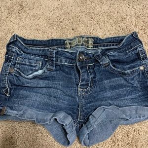 Jean shorts